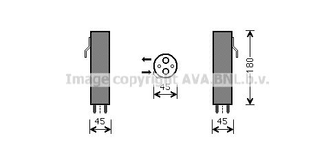 AVA QUALITY COOLING džiovintuvas, oro kondicionierius FDD584